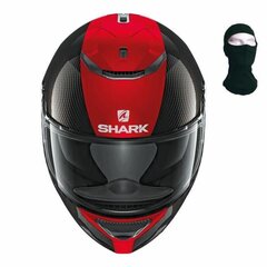 Pilna sejas ķivere Shark Helmets Spartan Red Black Motorcycle cena un informācija | Moto ķiveres | 220.lv