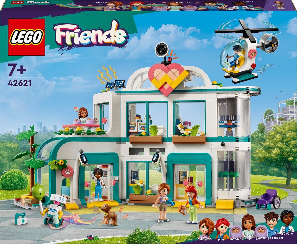 42621 LEGO® Friends Больница Хартлейк Сити цена | 220.lv