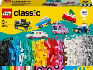 11036 LEGO® Classic radošie transportlīdzekļi cena un informācija | Konstruktori | 220.lv