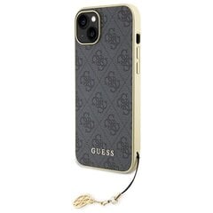 Guess GUHCP15MGF4GBR iPhone 15 Plus 6.7" brązowy|brown hardcase 4G Charms Collection цена и информация | Чехлы для телефонов | 220.lv