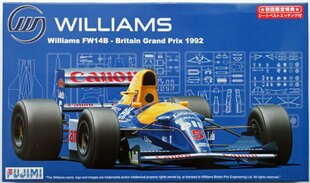 Līmējamais modelis Fujimi GP-17 Williams FW14B England GP 90528 1/20 cena un informācija | Līmējamie modeļi | 220.lv
