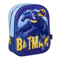 Рюкзак школьный Cerda Batman 3D, синий цена и информация | Школьные рюкзаки, спортивные сумки | 220.lv