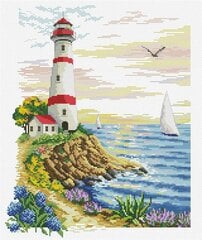 Набор для вышивки крестом Needleart World Lighthouse, 26,50х33,30 цена и информация | Принадлежности для вышивания | 220.lv