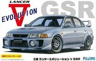 Līmējamais modelis Fujimi ID-100 Mitsubishi Lancer Evolution V GSR Window Frame Masking 39190 1/24 cena un informācija | Līmējamie modeļi | 220.lv
