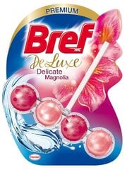 Средство для чистки-освежителя туалета BREF Deluxe Delicate Magnolia, 50г цена и информация | Очистители | 220.lv