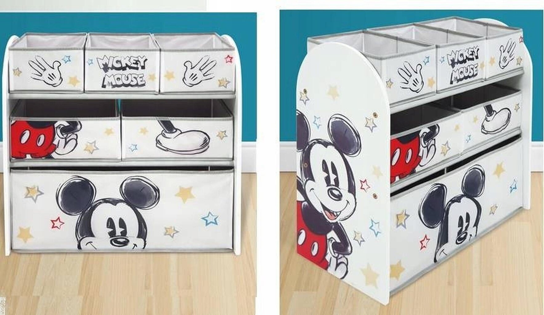 Mickey Mouse bērnu istabas plaukti cena un informācija | Plaukti bērnu istabai | 220.lv