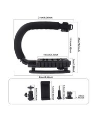 Ручной стабилизатор для камеры Electronics LV-121, 1 шт. цена и информация | Аксессуары для видеокамер | 220.lv