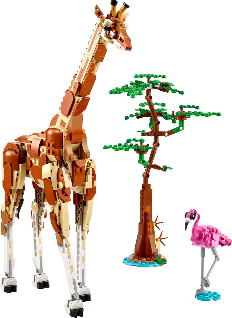 31150 LEGO® Creator Savvaļas safari dzīvnieki cena un informācija | Konstruktori | 220.lv