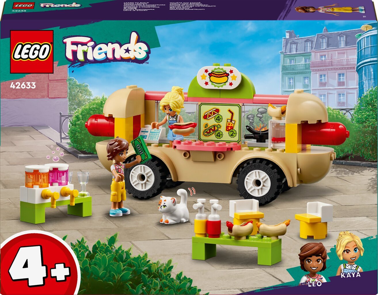 42633 LEGO® Friends: Вагончик для хот-догов цена | 220.lv