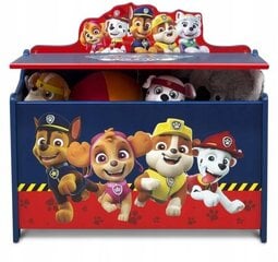 Rotaļlietu uzglabāšanas kaste Delta Children Paw Patrol, 60x51,5x36 cm cena un informācija | Veļas grozi un mantu uzglabāšanas kastes | 220.lv