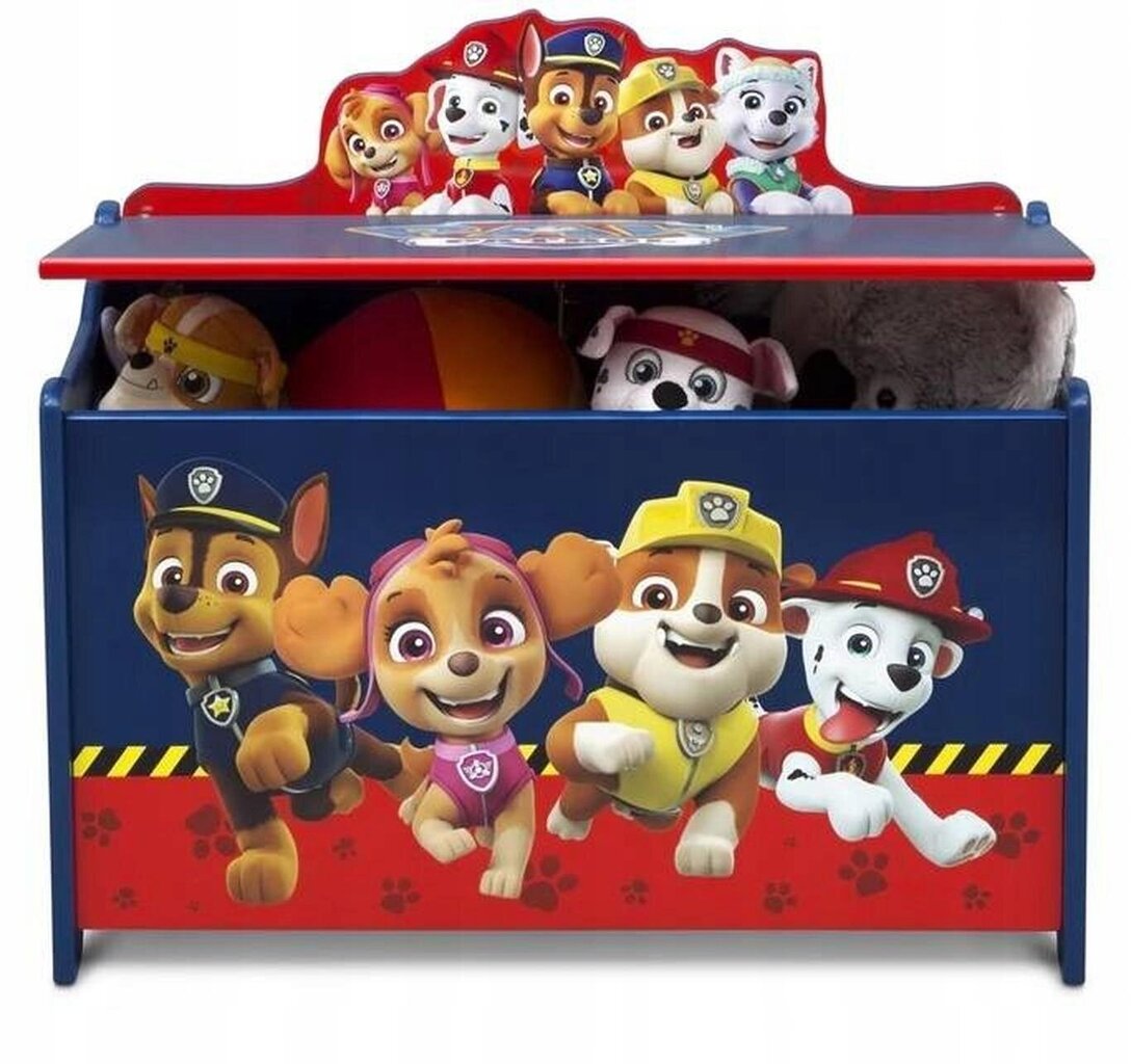 Rotaļlietu uzglabāšanas kaste Delta Children Paw Patrol, 60x51,5x36 cm цена и информация | Veļas grozi un mantu uzglabāšanas kastes | 220.lv