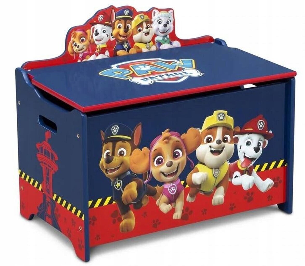 Rotaļlietu uzglabāšanas kaste Delta Children Paw Patrol, 60x51,5x36 cm цена и информация | Veļas grozi un mantu uzglabāšanas kastes | 220.lv
