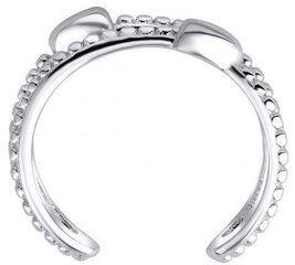 Silvego Серебряное кольцо на ногу с сердечками JJJTR0009 цена и информация | Кольца | 220.lv