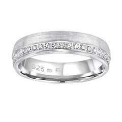 Silvego Обручальное серебряное кольцо Paradise для женщин QRGN23W цена и информация | Кольца | 220.lv