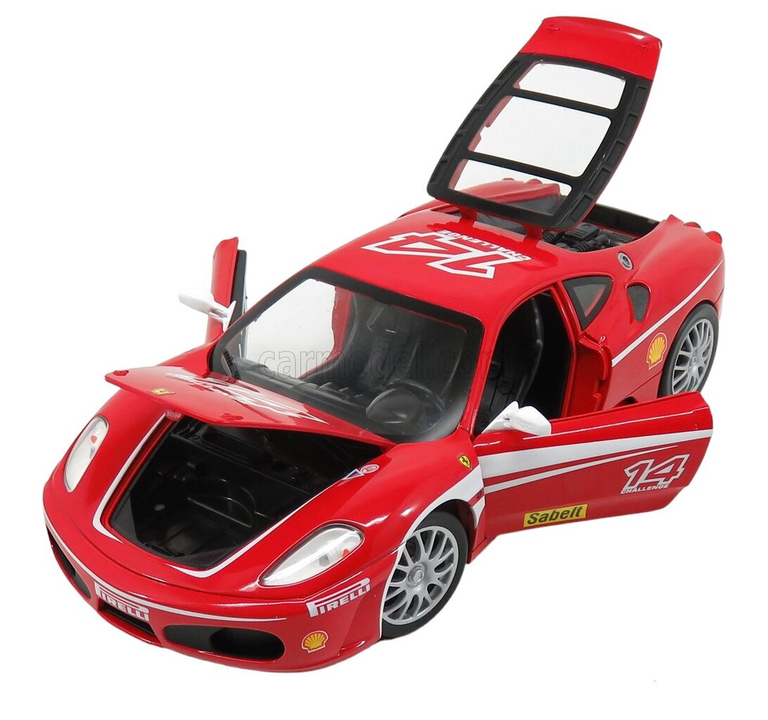 Ar pulti vadāma automašīna Ferrari XStreet F430, sarkana цена и информация | Rotaļlietas zēniem | 220.lv