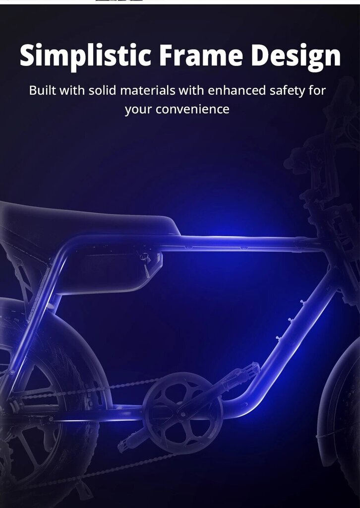 Elektriskais velosipēds Cmacewheel 20, melns cena un informācija | Elektrovelosipēdi | 220.lv