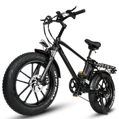 Электровелосипед Cmacewheel T20, 20", черный, 750 Вт, 17 Ач цена и информация | Электровелосипеды | 220.lv