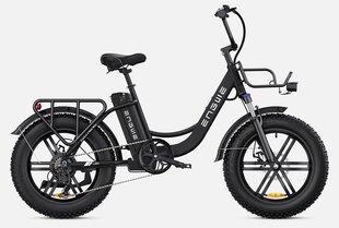 Elektriskais velosipēds Engwe 20", melns цена и информация | Электровелосипеды | 220.lv