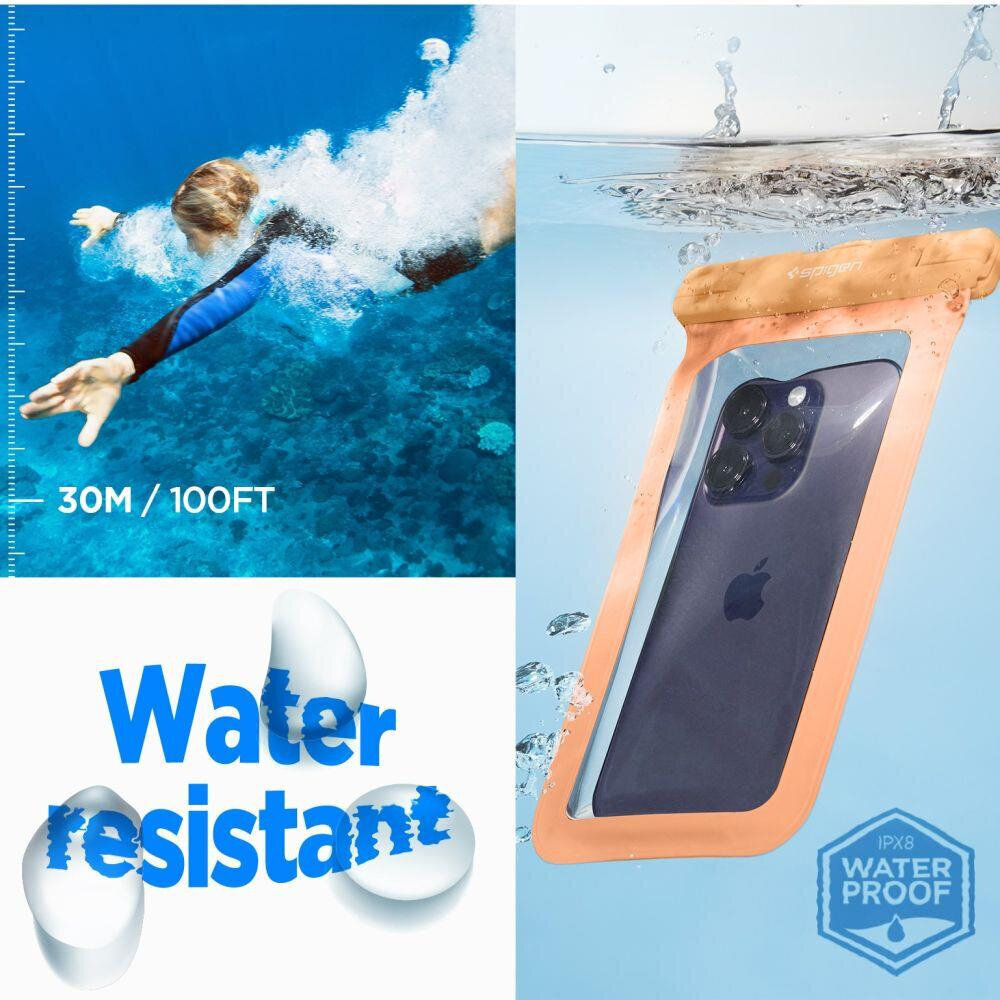 Spigen A601 Universal Waterproof цена и информация | Telefonu vāciņi, maciņi | 220.lv