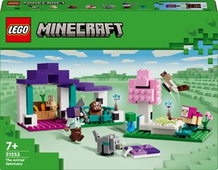 Приют для животных LEGO® Minecraft (21253) цена и информация | Kонструкторы | 220.lv