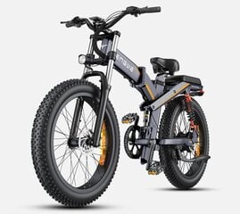 Elektriskais velosipēds Engine Pro X24 24", pelēks цена и информация | Электровелосипеды | 220.lv