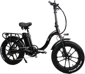 Elektriskais velosipēds Cmacwheel Y20, melns цена и информация | Электровелосипеды | 220.lv