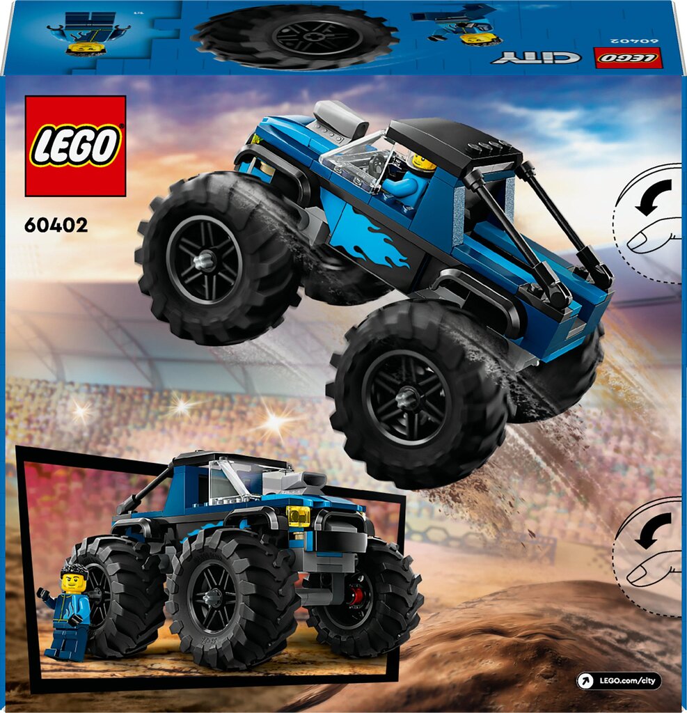 60402 LEGO® City Zila kravas automašīna - montsrs cena un informācija | Konstruktori | 220.lv