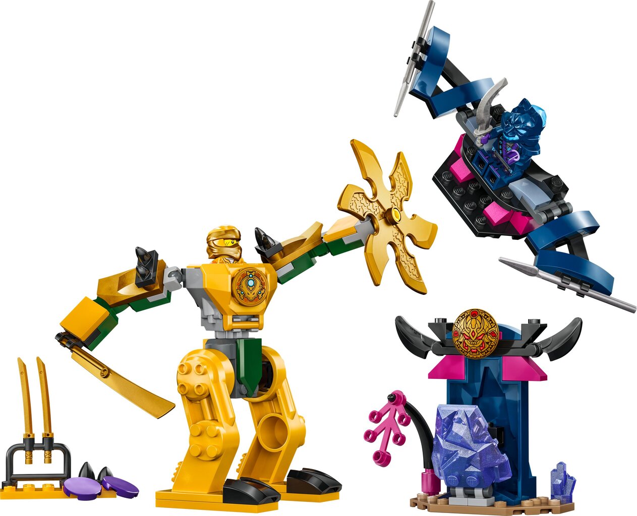 71804 LEGO® Ninjago Arin cīņu robots цена и информация | Konstruktori | 220.lv