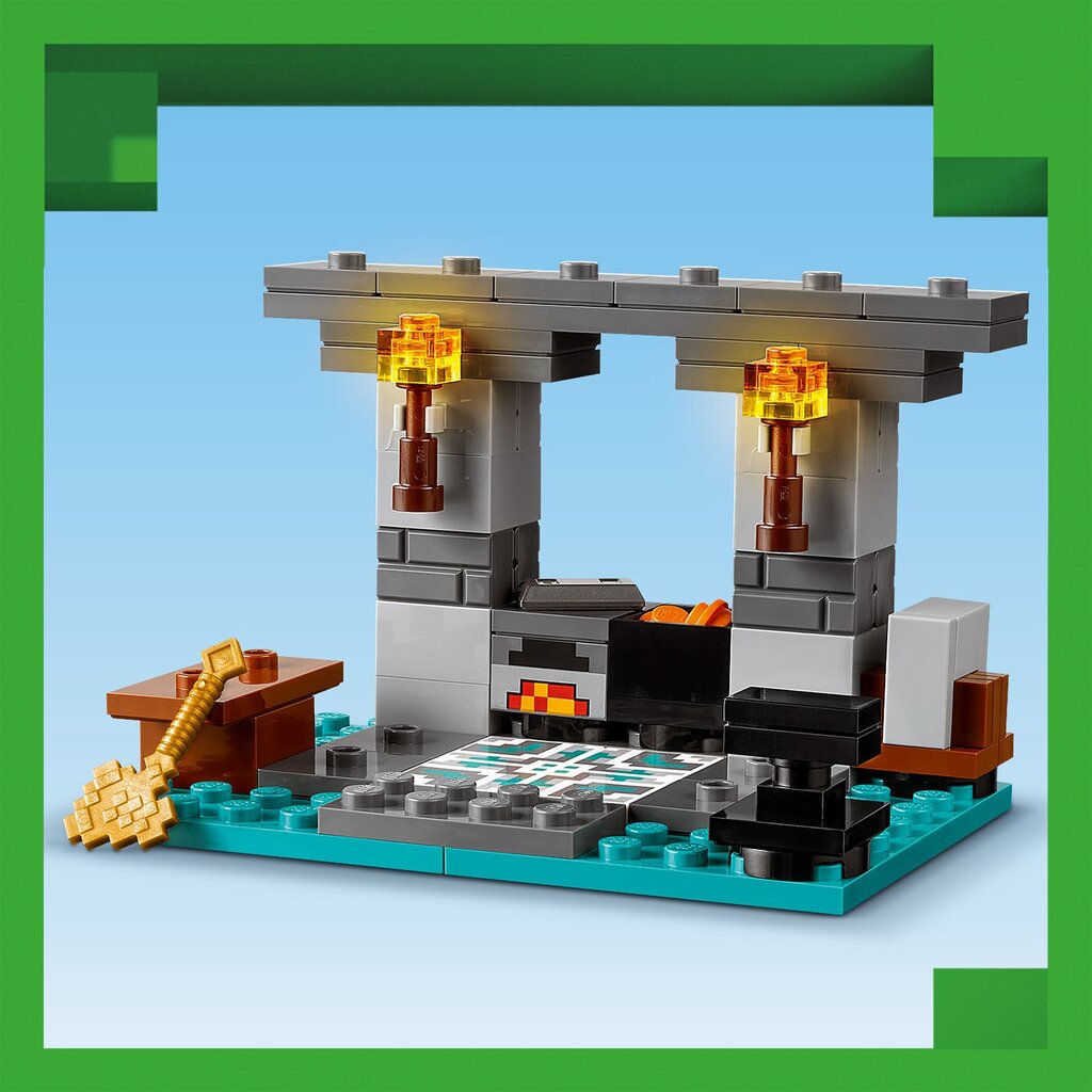 21252 LEGO® Minecraft Arsenāls цена и информация | Konstruktori | 220.lv