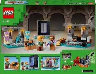 21252 Оружейная LEGO® Minecraft цена и информация | Конструкторы и кубики | 220.lv