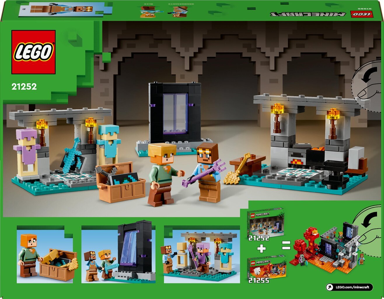 21252 LEGO® Minecraft Arsenāls цена и информация | Konstruktori | 220.lv