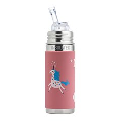 Termiskā pudele Pura Kiki, 9+ mēn, rozā, 260 ml cena un informācija | Bērnu pudelītes un to aksesuāri | 220.lv