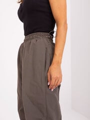 брюки tw-sp-ob067.41p коричневые цена и информация | Женские брюки | 220.lv