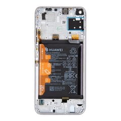Huawei P40 Lite LCD Display + Touch Unit + Front Cover Breathing Crystal (Service Pack) цена и информация | Запчасти для телефонов и инструменты для их ремонта | 220.lv