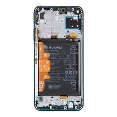 Huawei P40 Lite LCD Display + Touch Unit + Front Cover Crush Green (Service Pack) цена и информация | Запчасти для телефонов и инструменты для их ремонта | 220.lv