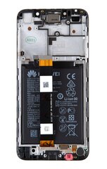 Huawei Y5p LCD Display + Touch Unit Black (Service Pack) цена и информация | Запчасти для телефонов и инструменты для их ремонта | 220.lv
