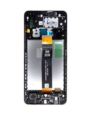 LCD Samsung A022 Galaxy A02 Black cena un informācija | Telefonu rezerves daļas un instrumenti to remontam | 220.lv