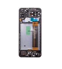 LCD display +Touch Unit Samsung A137F Galaxy A13 Black (Service Pack) цена и информация | Запчасти для телефонов и инструменты для их ремонта | 220.lv