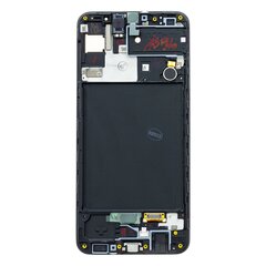 LCD display +Touch Unit Samsung A307 Galaxy A30s Black (Service Pack) цена и информация | Запчасти для телефонов и инструменты для их ремонта | 220.lv