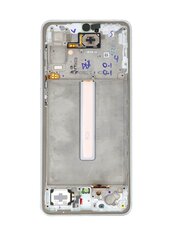 LCD display +Touch Unit + Front Cover Samsung A336B Galaxy A33 5G Awesome White (Service Pack) цена и информация | Запчасти для телефонов и инструменты для их ремонта | 220.lv