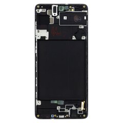 LCD Samsung A715 Galaxy A71 Black цена и информация | Запчасти для телефонов и инструменты для их ремонта | 220.lv