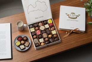 Beļģu šokolādes konfekšu asorti AJ Chocolate House, 500g cena un informācija | Saldumi | 220.lv