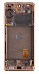 LCD display +Touch Unit Samsung G781 5G Galaxy S20 FE Cloud Orange (Service Pack) цена и информация | Запчасти для телефонов и инструменты для их ремонта | 220.lv