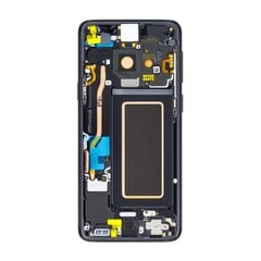 LCD display +Touch Unit Samsung G960 Galaxy S9 Black (Service Pack) цена и информация | Запчасти для телефонов и инструменты для их ремонта | 220.lv