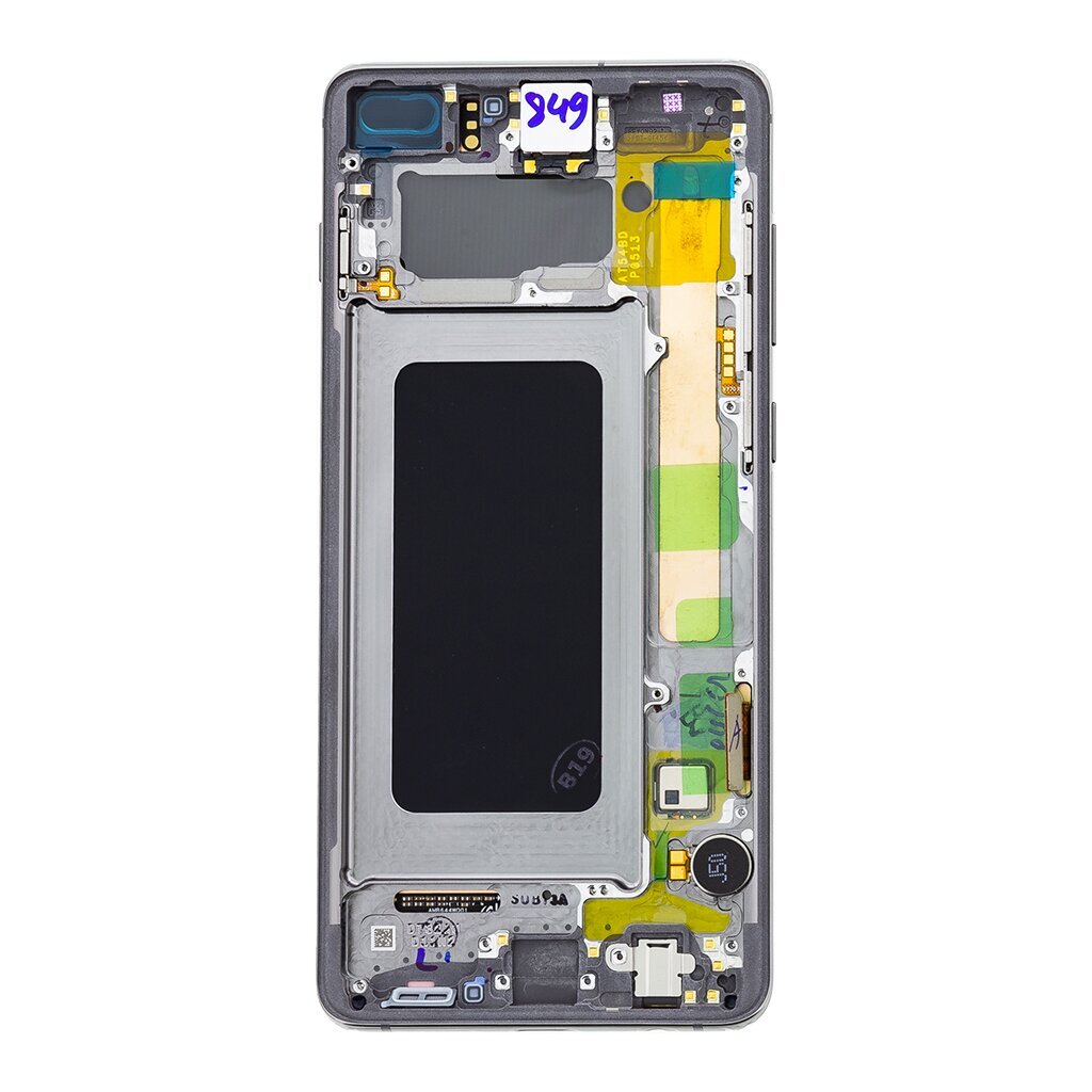 LCD display +Touch Unit Samsung G975 Galaxy S10+ Black (Service Pack) цена  | 220.lv