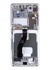 LCD Samsung SM-G998 Galaxy S21Ultra Phantom Silver cena un informācija | Telefonu rezerves daļas un instrumenti to remontam | 220.lv