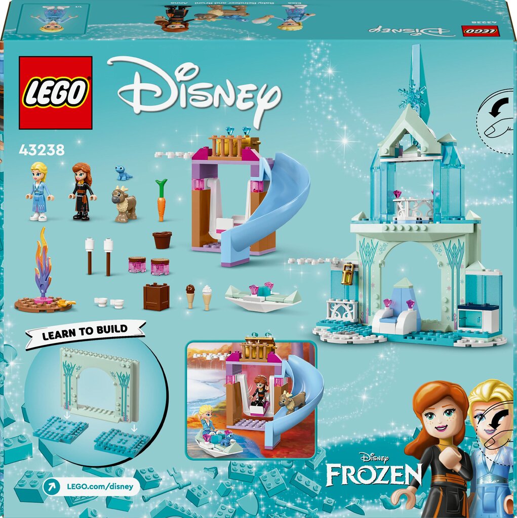 43238 LEGO® Disney Princess Elzas sasalušā pils цена и информация | Konstruktori | 220.lv