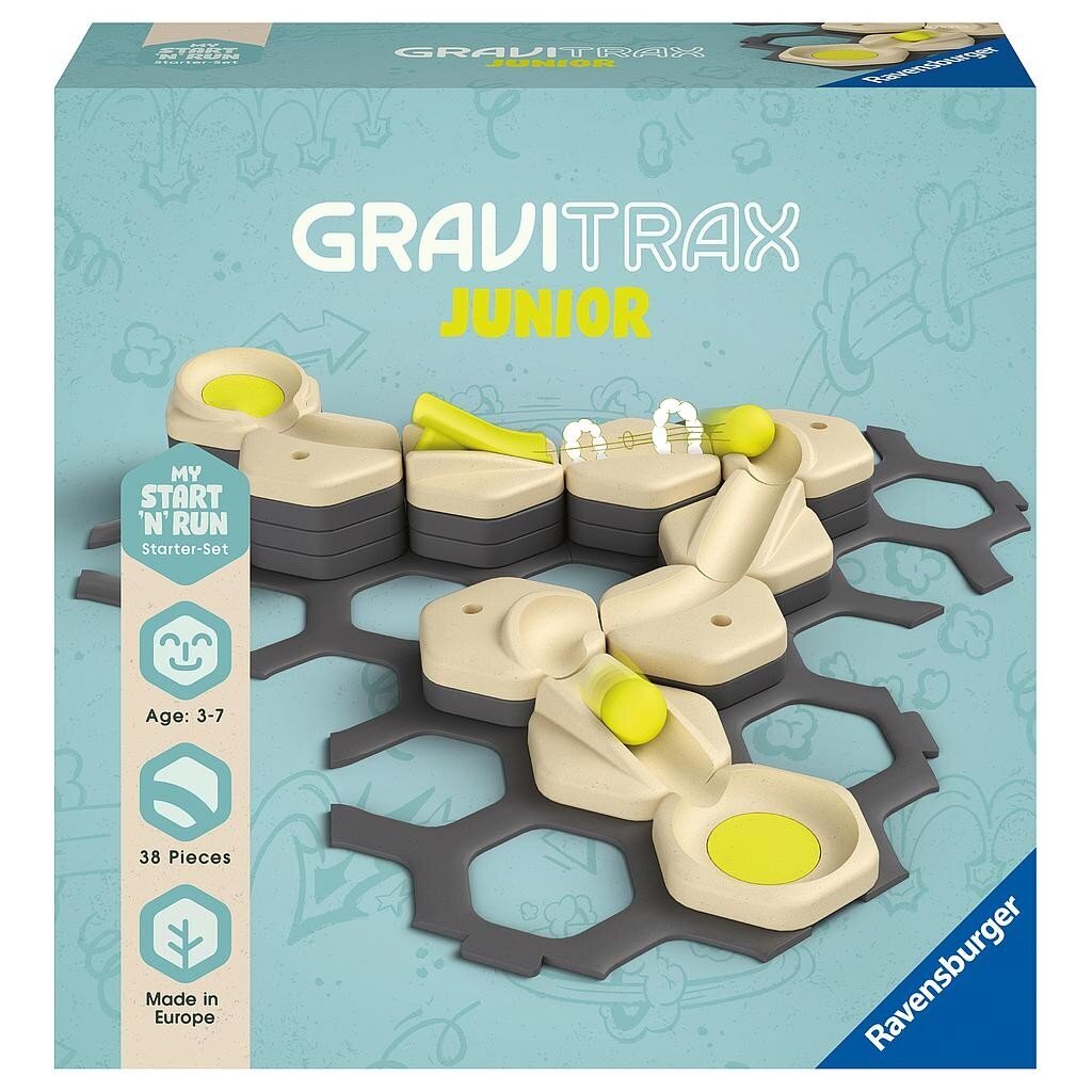 Ravensburger GraviTrax Junior Starter Kit цена и информация | Rotaļlietas zēniem | 220.lv