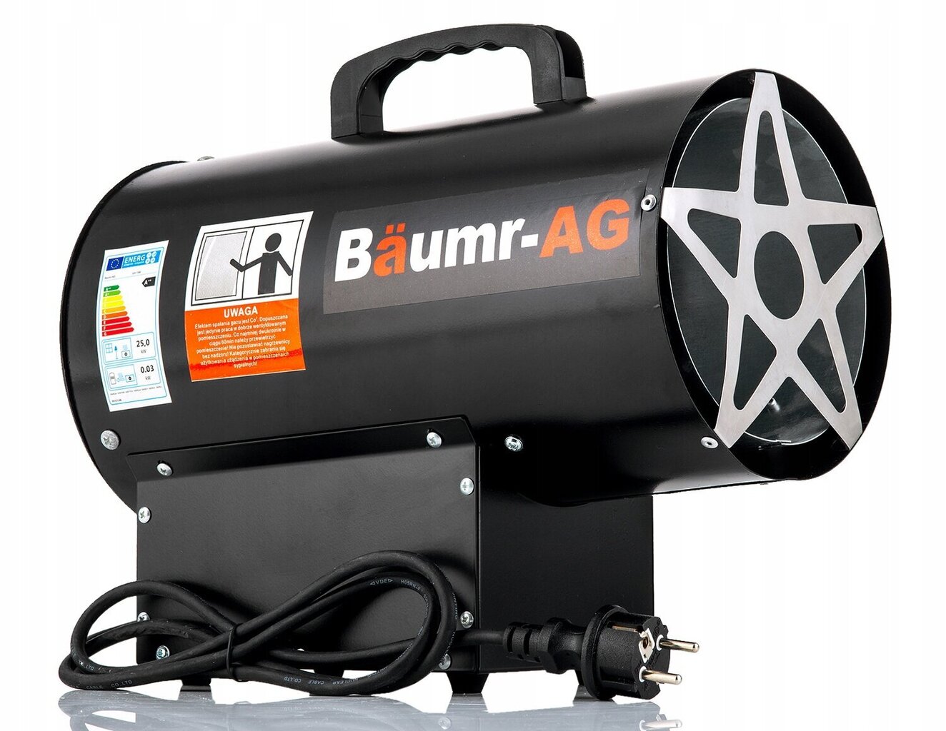 Gāzes sildītājs Baumr-Ag 25 kW цена и информация | Sildītāji | 220.lv