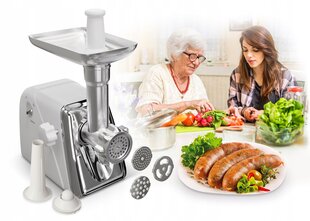 Мясорубка Berdsen BM-600, 1200 Вт цена и информация | Мясорубки | 220.lv